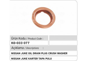 11026-01M02 Nissan Juke Karter Tapa Pulu